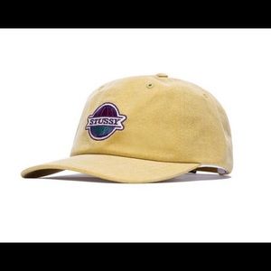 Stussy Pigment Washed Low Pro Mustard Hat